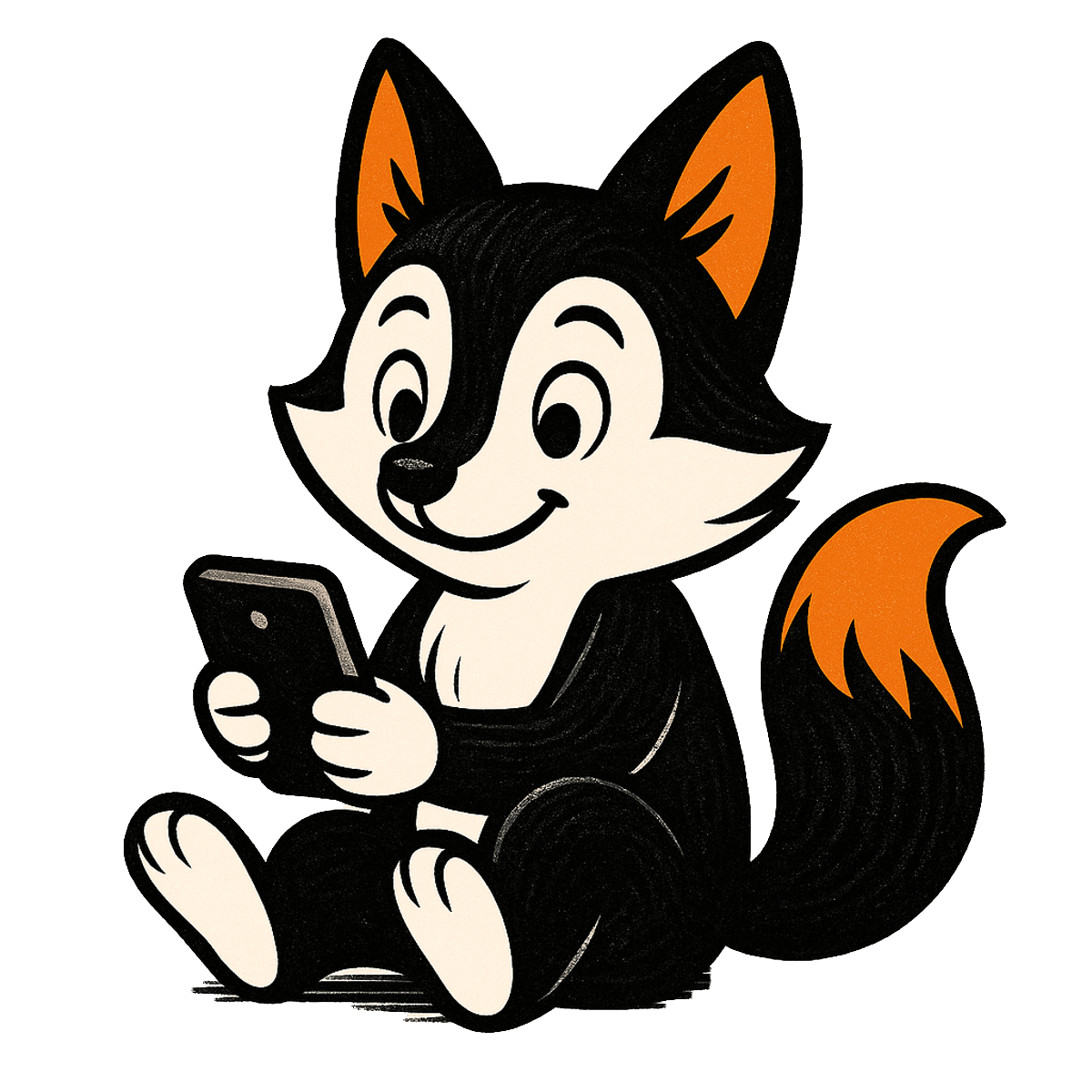EchoRead mascot reading